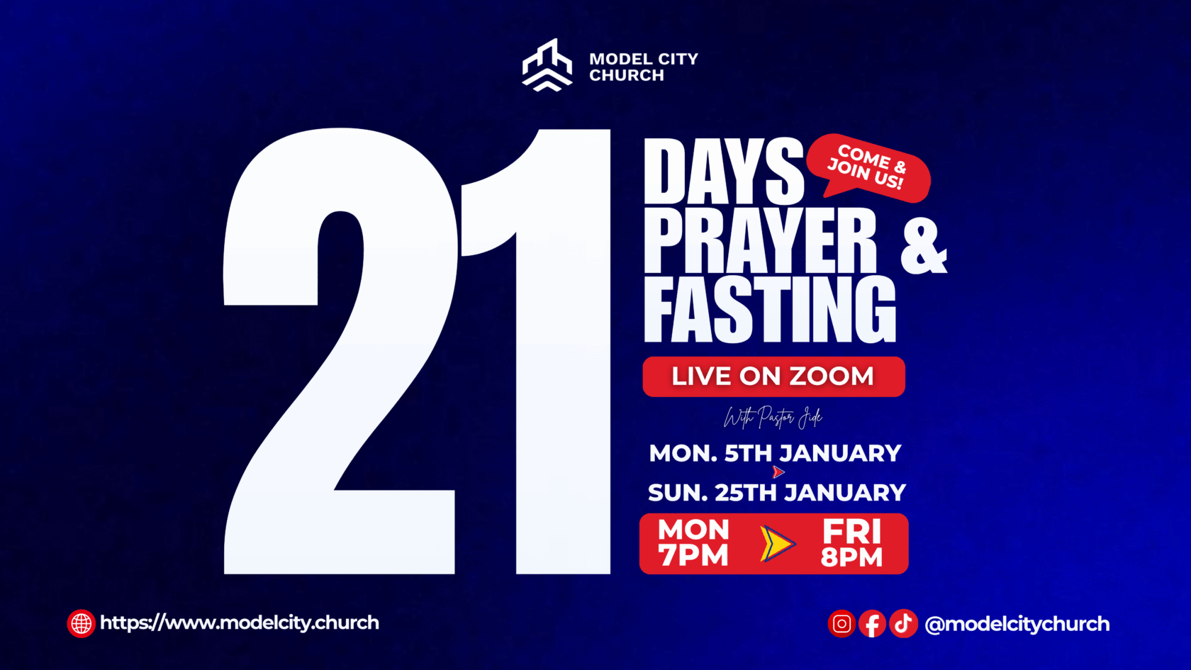 21 Days Fasting & Prayer