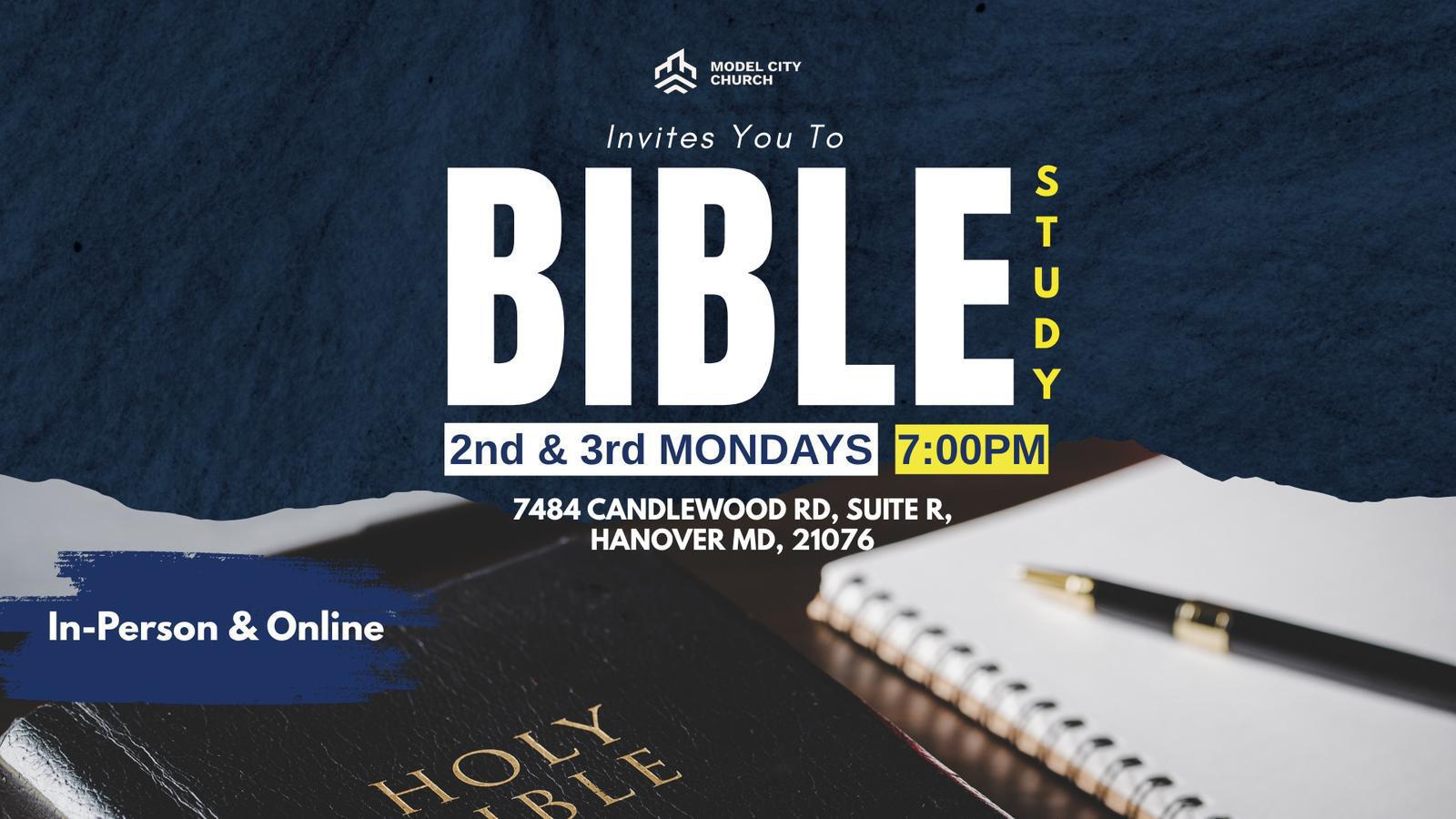 Bible Study Flyer