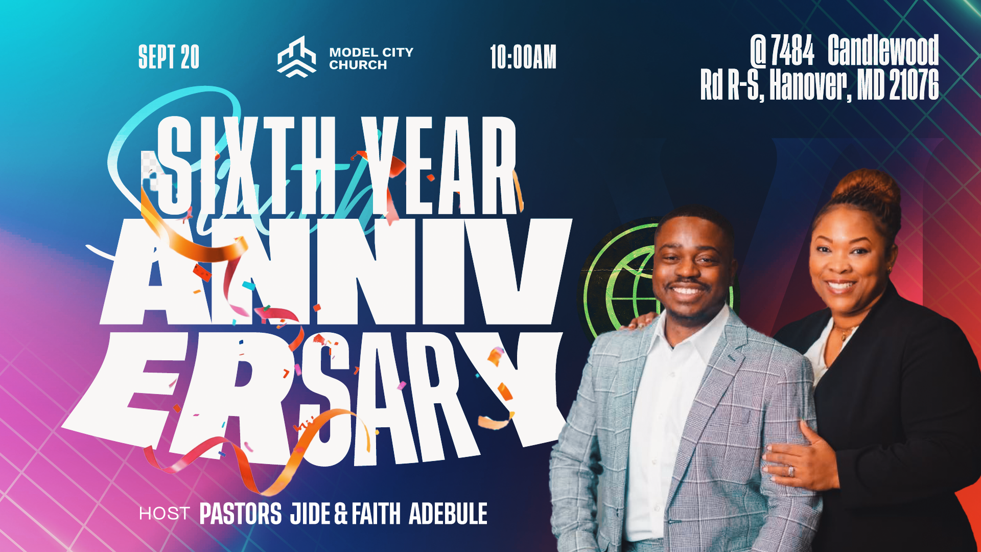 Model City Church 6 Years Anniversary Service